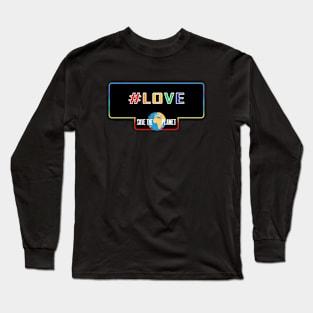 Hashtag Love Long Sleeve T-Shirt